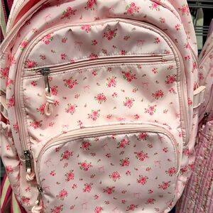 Kids Floral Pink Backpack - Brand